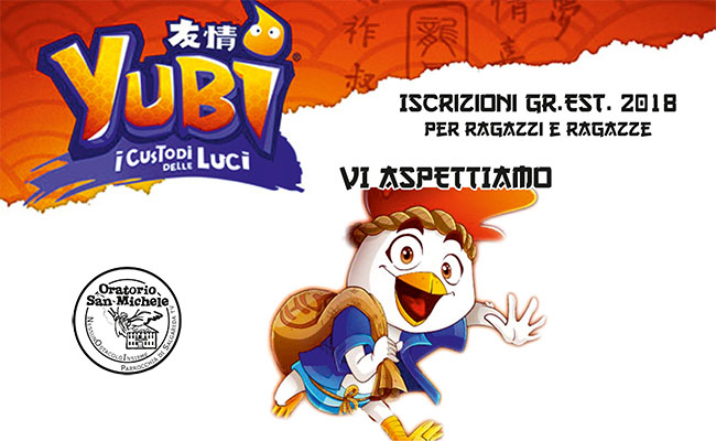 Copertina per le iscrizioni al Gr.Est. 2018 della parrocchia di salgareda