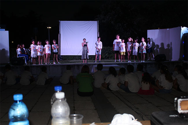 Foto della serata finale del Gr.Est 2018 della parrocchia di Salgareda