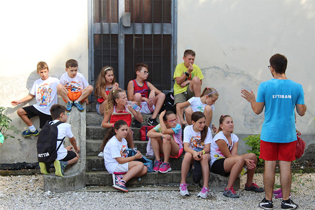 Foto di un momenti del Gr.Est 2018 della parrocchia di Salgareda