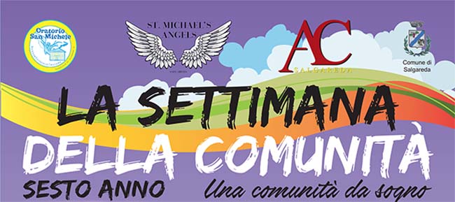 Copertina de La Settimana della Comunità 2018 della parrocchia di Salgareda