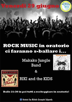 Locandina de La Settimana della Comunità 2018 di venerdì 29 giugno 2018