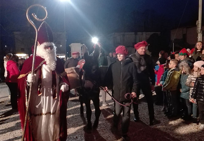 L'arrivo di San Nicolò nella nostra parrocchia di San Michele Arcangelo in Salgareda